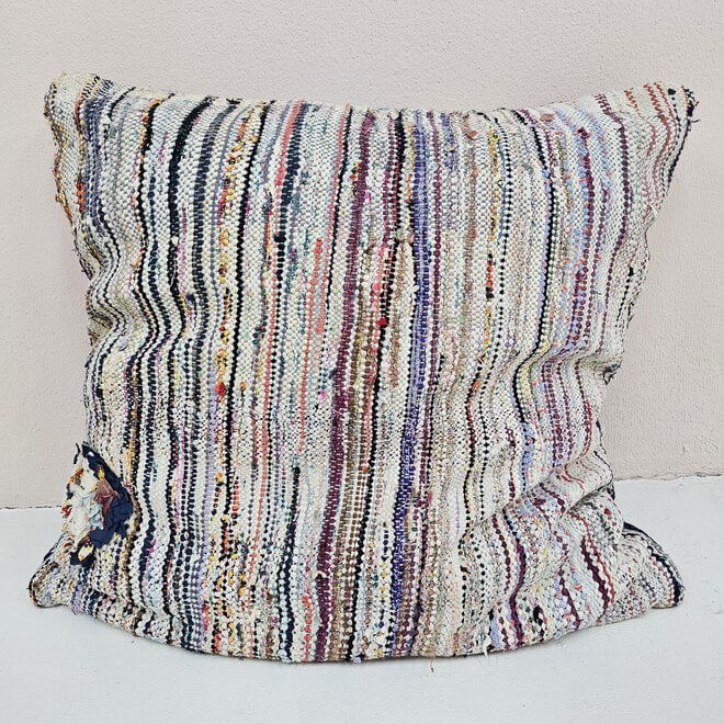 Moroccan Pillow Kilim boucherouite 60 x 60 cm