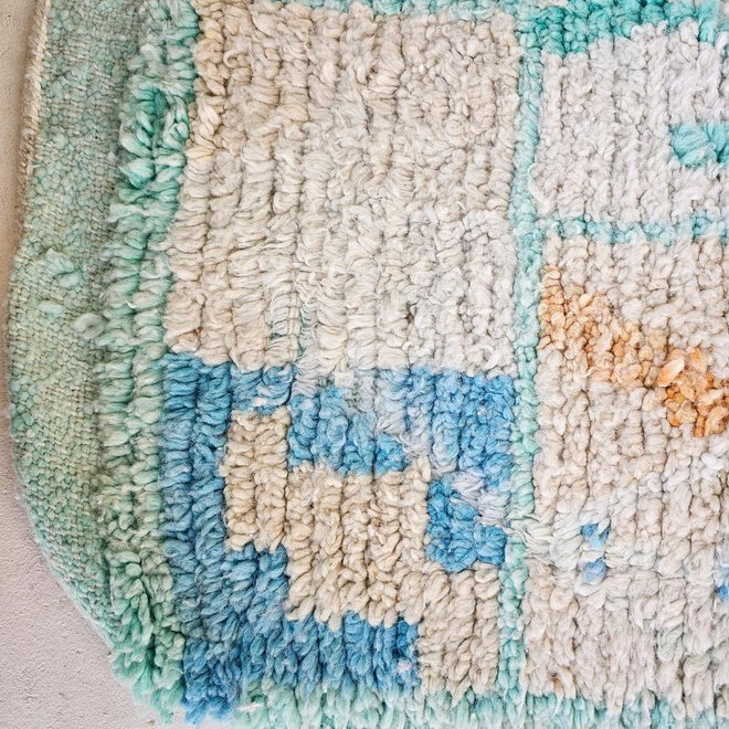 Berber rug azilal 'Sea Breeze' 240 x 160 cm