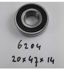 BE-6204-2RS lager, 20x47x14