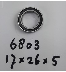 BE-6803-2RS lager, 17x26x5