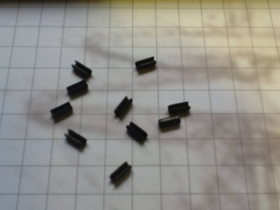 borgpennetjes 3x8 mm(10 stuks)