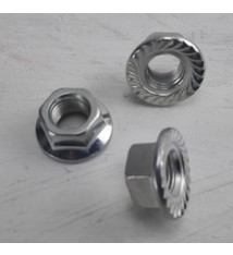 BEV-M12-K; Moer M12x1,25 met kraag, verzinkt