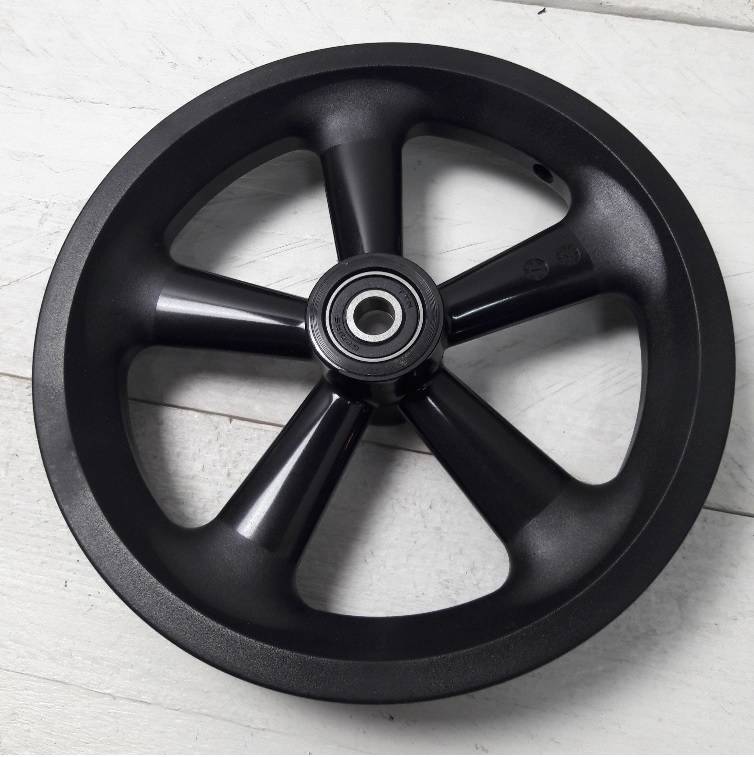 JP0030 Los wiel 5spaaks 12,5 inch Nylon op kogellagers