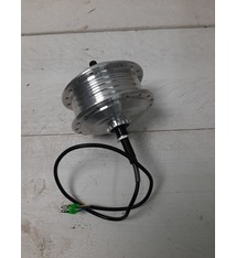 TX-FM-24ROL50; Voornaaf met electromotor TX24 Volt kabel links, geschikt voor rollerbrake