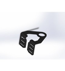 4mm JP1112 Mandbeugel voor AHS 1 1/8 met kabel doorvoer