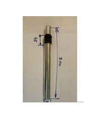 ZDP264KV; zadelpen verend 26,4 mm