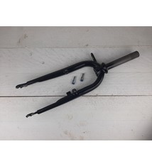 vvo20draad1-zw-vast; Voorvork Bakfiets.nl 20inch zwart