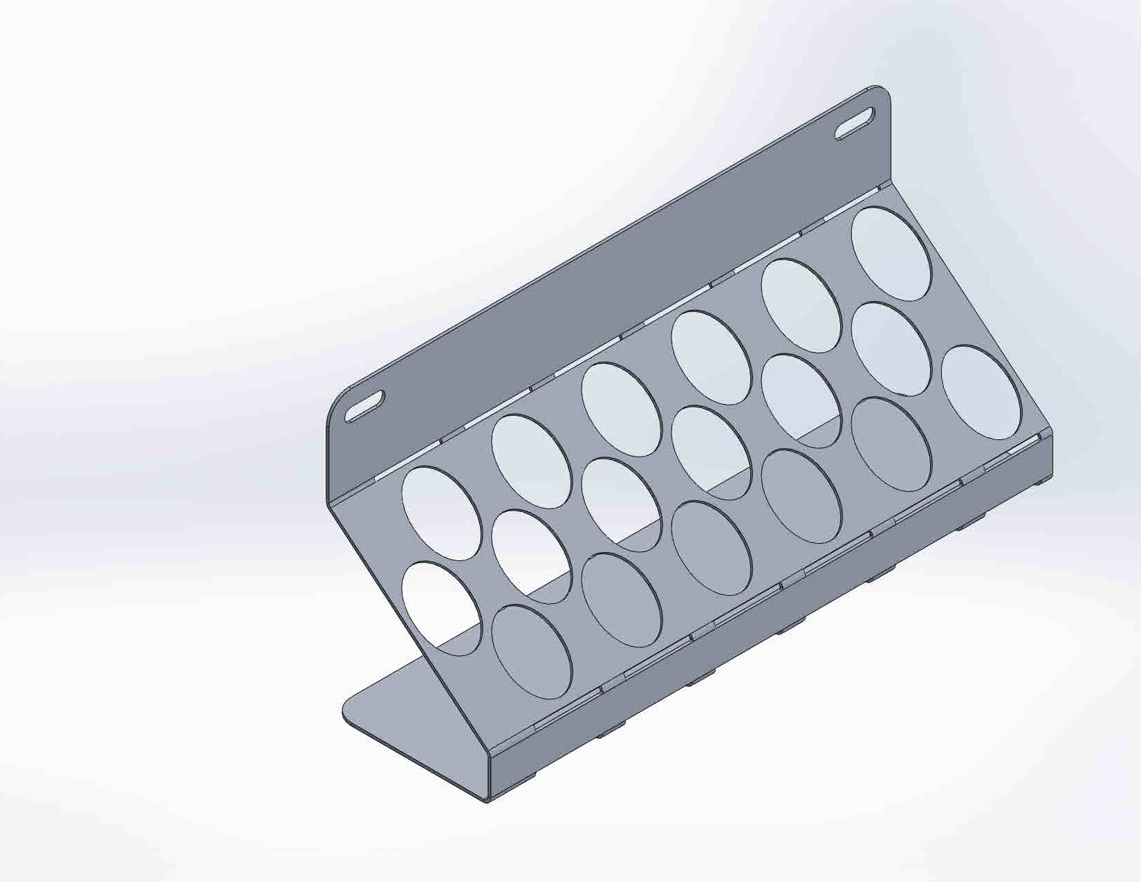 1,5mm GER148 houder voor 18 lakstiften 25 mm