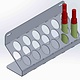 1,5mm GER148 houder voor 18 lakstiften 25 mm