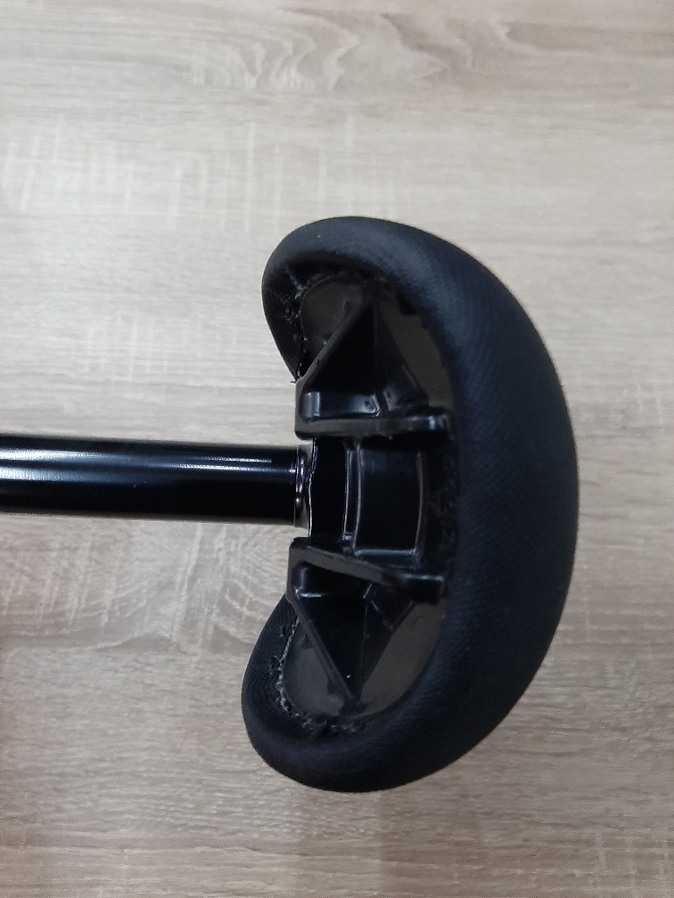 2x22 - 22; Kinderzadel met vaste pen 22mm