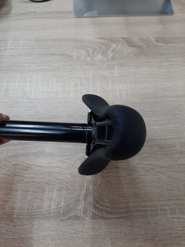 2x22 - 22; Kinderzadel met vaste pen 25,4 mm