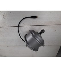 DP-FM-M123F VB 3616D; Voornaaf DAPU motor M123F VB, 36volt kabel 9 polig, kabel rechts,