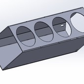 1,5mm GER335 Spuitbushouder 5 bussen 55 mm  muurmontage