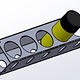 1,5mm GER335 Spuitbushouder 5 bussen 55 mm  muurmontage