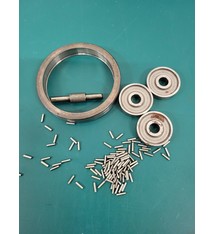 TX-ring: Losse ring met rollen, naaldlagers en asje