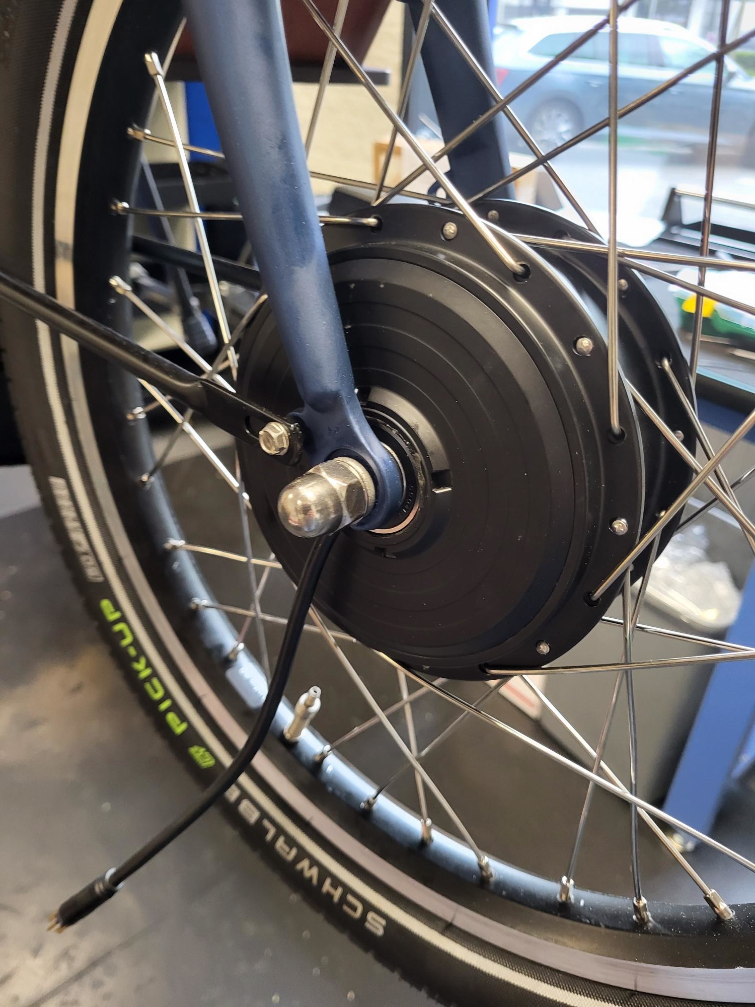 Electroset M155 DAPU voornaaf met accu