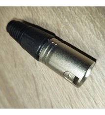 ELE178; XLR connector 3 pins male