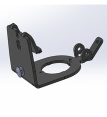 JP1067 AHS Beugel voor Yepp+scherm voor 1 1/2 (38mm of 39,8mm)