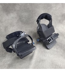 PED-m-steun: set Pedalen met steun, contragewicht en riemen