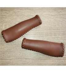 HAN312; HAndvat set 135 L+R Bruin Ergonomisch gevormd