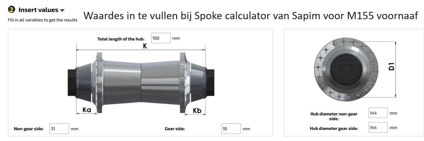 Dapu FM36V M155FD 36V;  Dapu frontMotor 36V M155FD Schijfrem