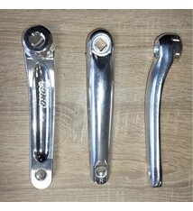 CRA rechts z tw; Crank rechts zilver 170mm zonder tandwiel TORQ
