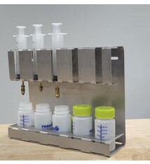 1,5mm GER650; Spuitenhouder voor 5spuiten met 5 flesjes