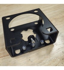 JP1018 Bobike beugel 1 1/8 voor kabels rondom en door voorvork