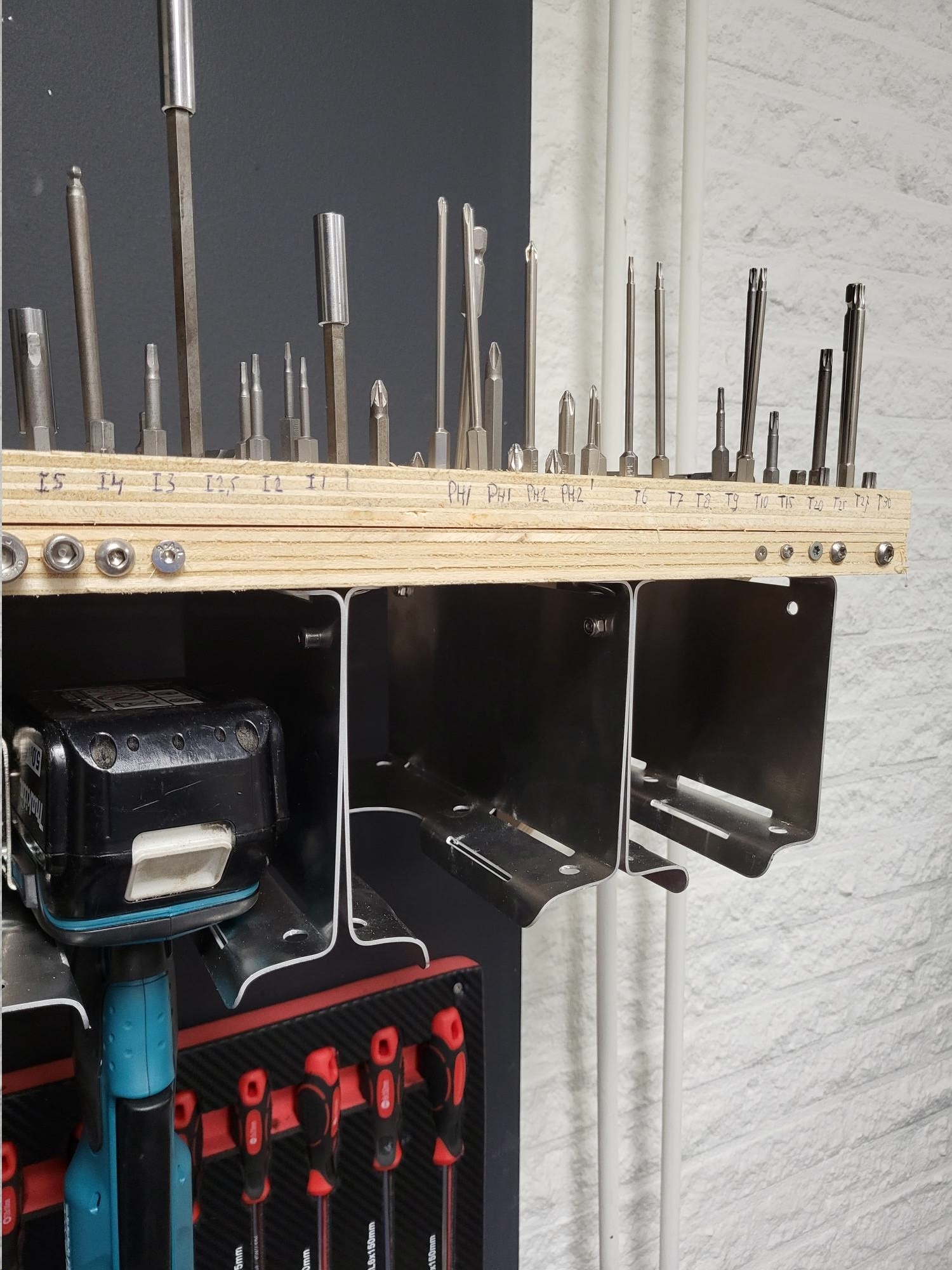 1,5mm Ger611; Boormachinehouder 110x110mm