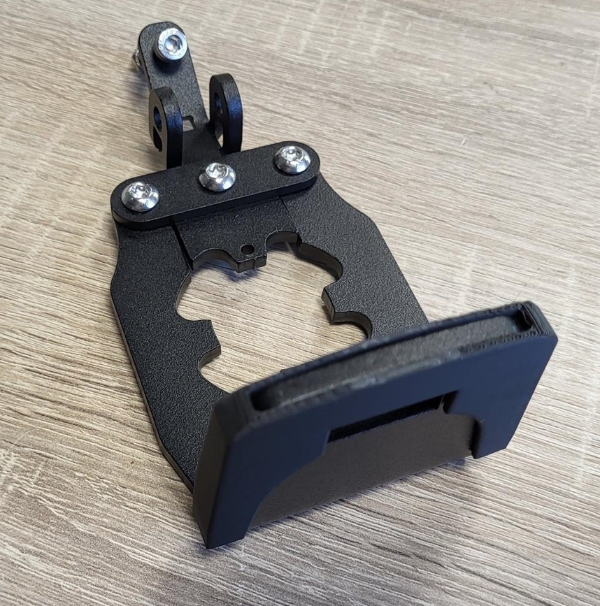 4mm JP1078; Yepp NEXXT beugel voor AHS met kabels langs de voorvork 28,6 - 1 1/8
