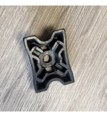 ele236; bevestigingsblok voor display op RVS beugel