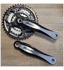 CRA3-222; Crankstel 3 voudig, 22,32,42tands Miranda