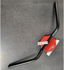 STB254-39; Stuurbocht alu 25,4mm opname, 39 graden