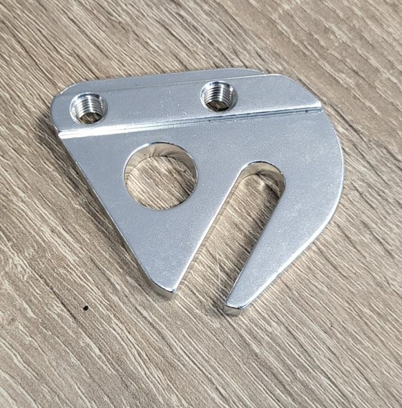 FRM956L; Dropout Rohloffpad links Lange sleuf voor Rohloff