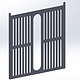 3mm JP1085; Mand montageplaat groot