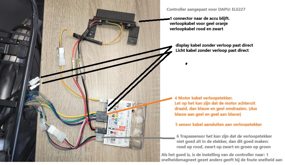 ELE227 IDB (controller) voor MC - HES- DAPU- 33v