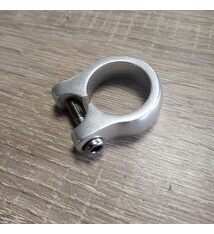 ZDK318-sil-imb; zadelpenklem 31,8 zilver met imbus