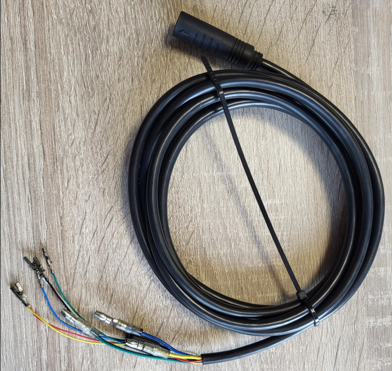 ELE299: TX motor kabel MC incl verlichting HES en QMS