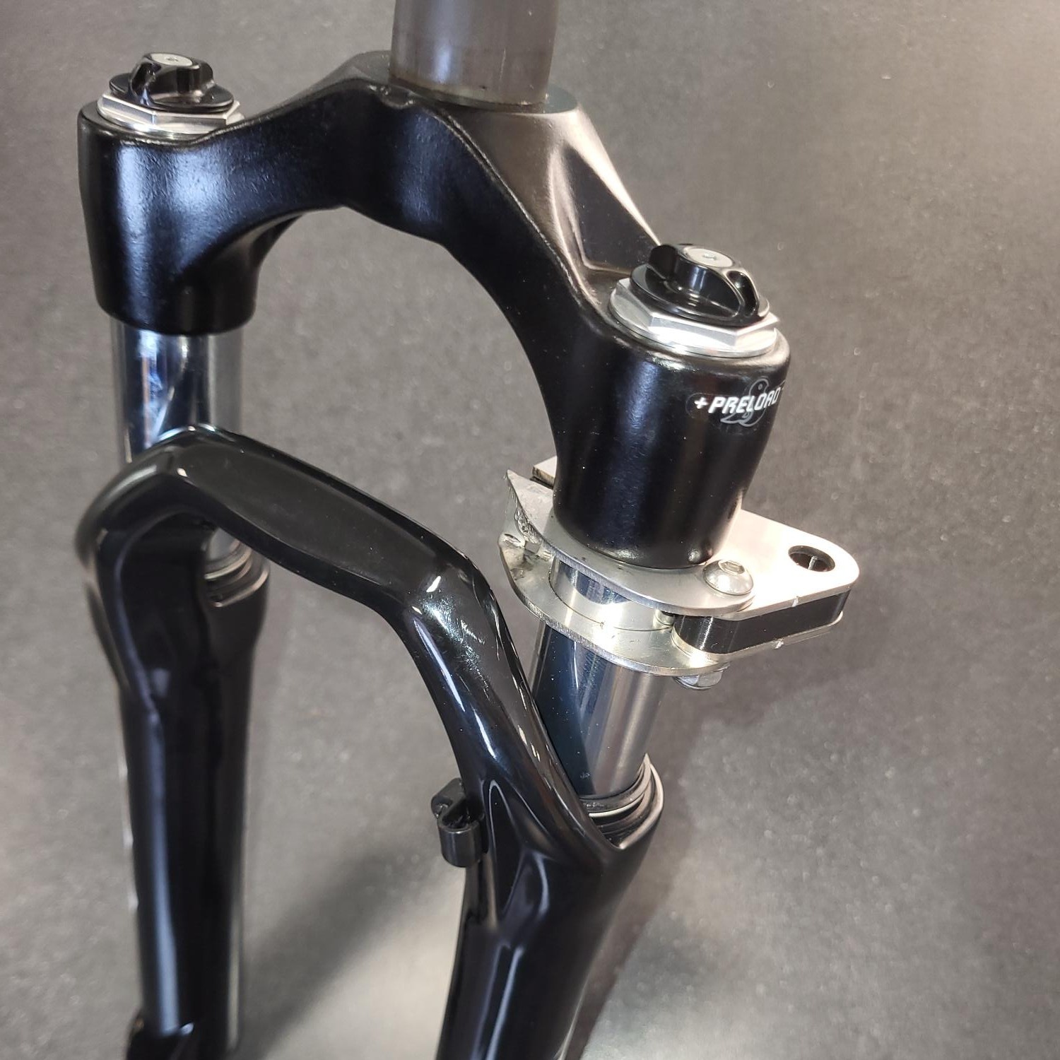 1,5mm KLM30rvs; Voorvork klem 30mm voor stuurinrichting bakfiets - Copy