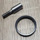 4mm JP1078; Yepp NEXXT beugel voor AHS met kabels langs de voorvork 28,6 - 1 1/8