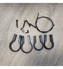 CC100-bev; Losse bevestigingsdelen voor Klickfix CC100 om het stuur normaal en oversize.