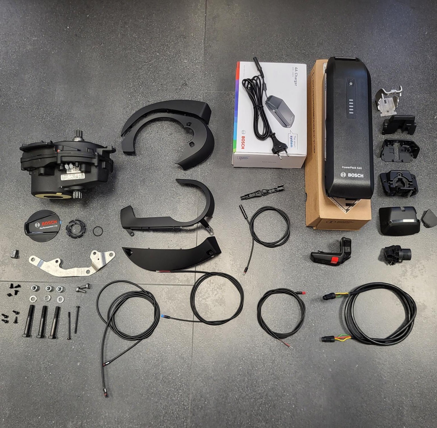 BOS-set-BDU3360 compleet; complete Bosch groep inkl 545wh accu