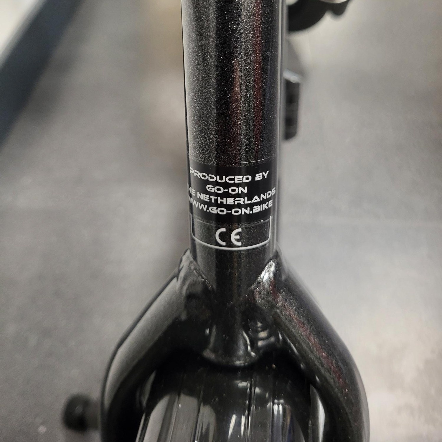 GO-ON 25.010: Loopfiets zwart basis model