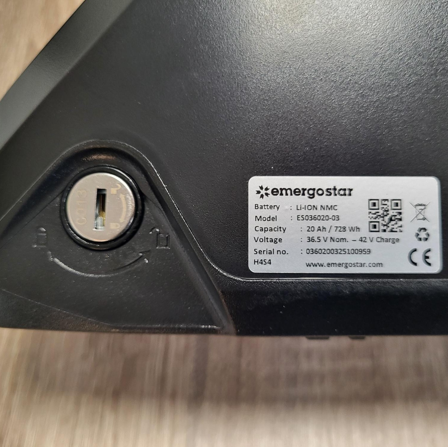 ACC365SOCI; Accu Socibike 36,5Volt 20Ah, 728Wh