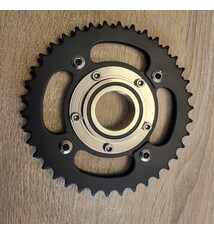 TWFFS2x38; freewheel met spider104mm en 2x38t