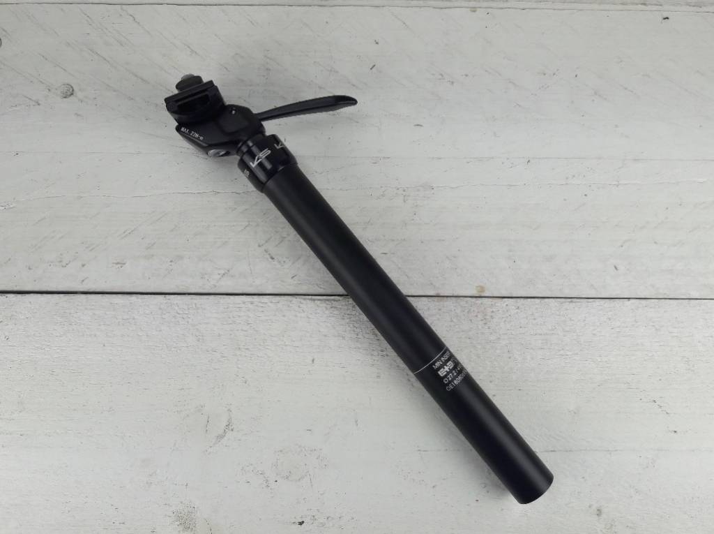ZDP-KS-E10-31.6; Verstelbare zadelpen zonder vering. 31,6mm