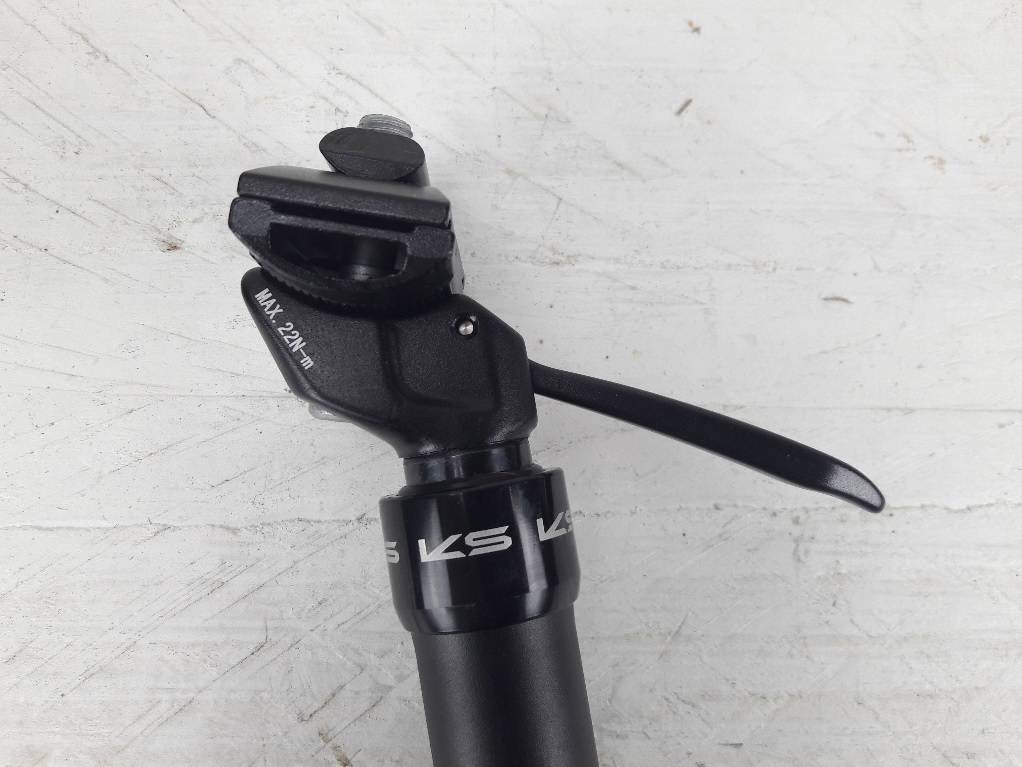ZDP-KS-E10-31.6; Verstelbare zadelpen zonder vering. 31,6mm