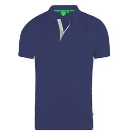 D-555 POLOSHIRT met borstzak 'Grant' - navy