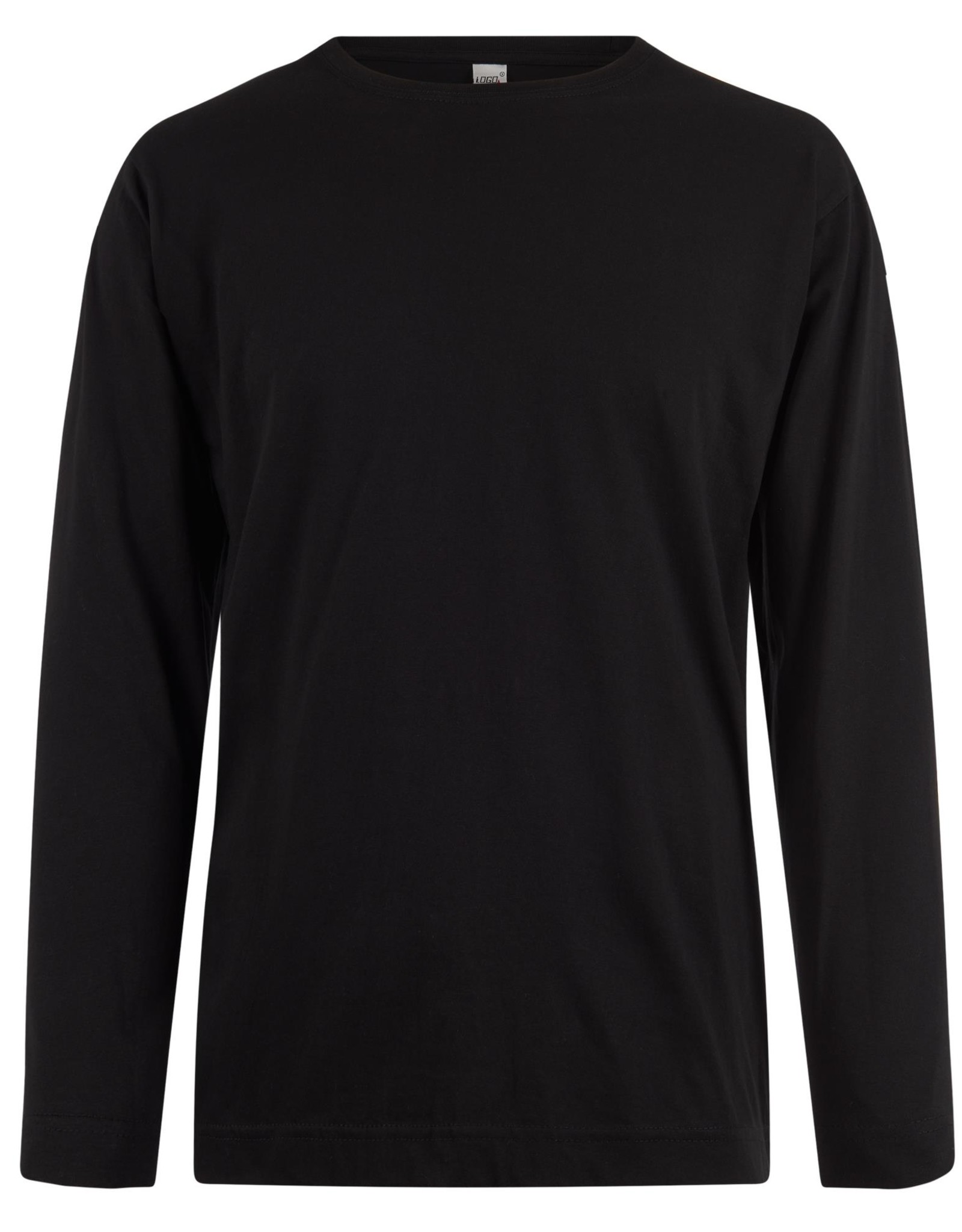 Logostar T-SHIRT basic lange mouw zwart