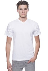 Logostar T-SHIRT basic V-hals zwart